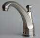 Bathroom faucet with water temperature control 